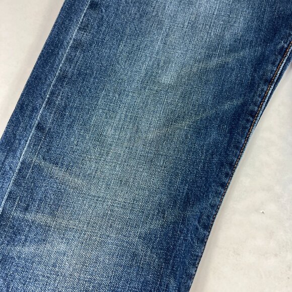 Levi's 501 Red Line Selvedge Jean Men 28x31* Blue White Oak Cone Denim Tag 28x32 - Picture 3 of 16